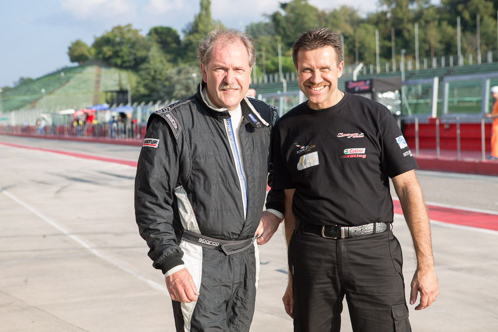 Hans Laub and Teamchef Lehmann