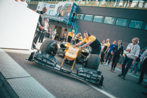 One of the highlights: Demo laps from Carlos Sainz Jr. in his Renault Formula 1 car