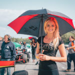 Grid Girl on BOSS GP starting grid