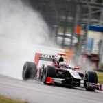 Alessandro Bracalente, Speed Center Dallara GP2 skipping through the rain